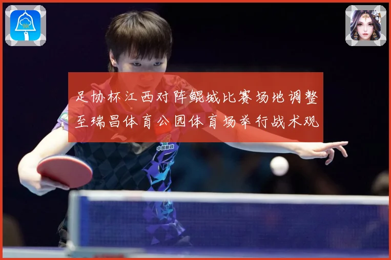 足协杯江西对阵鲲城比赛场地调整至瑞昌体育公园体育场举行战术观察：最新赛事动态与深度分析